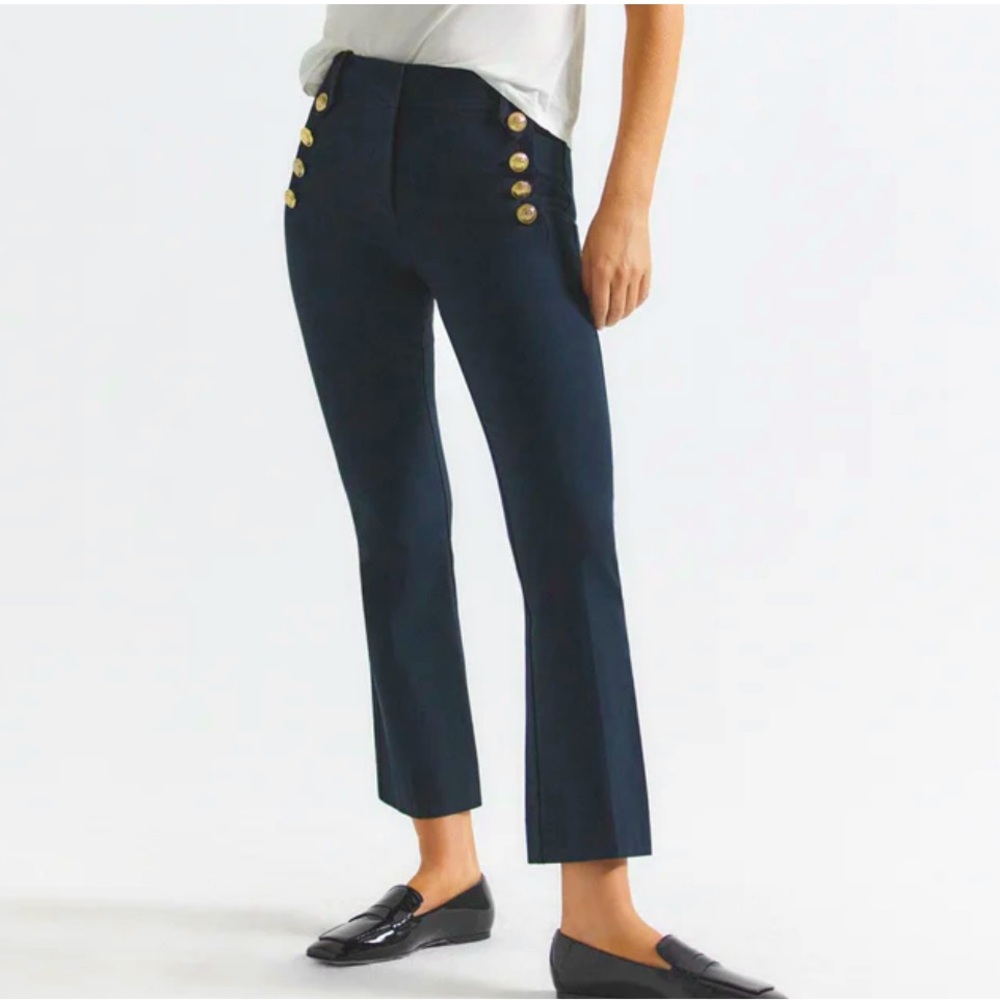 Derek Lam Robinson cropped twill trouser
